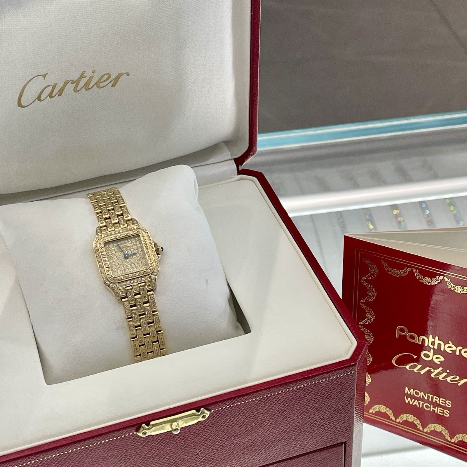 CARTIER PANTHERE YELLOW GOLD DIAMOND-SET ref: 8057917