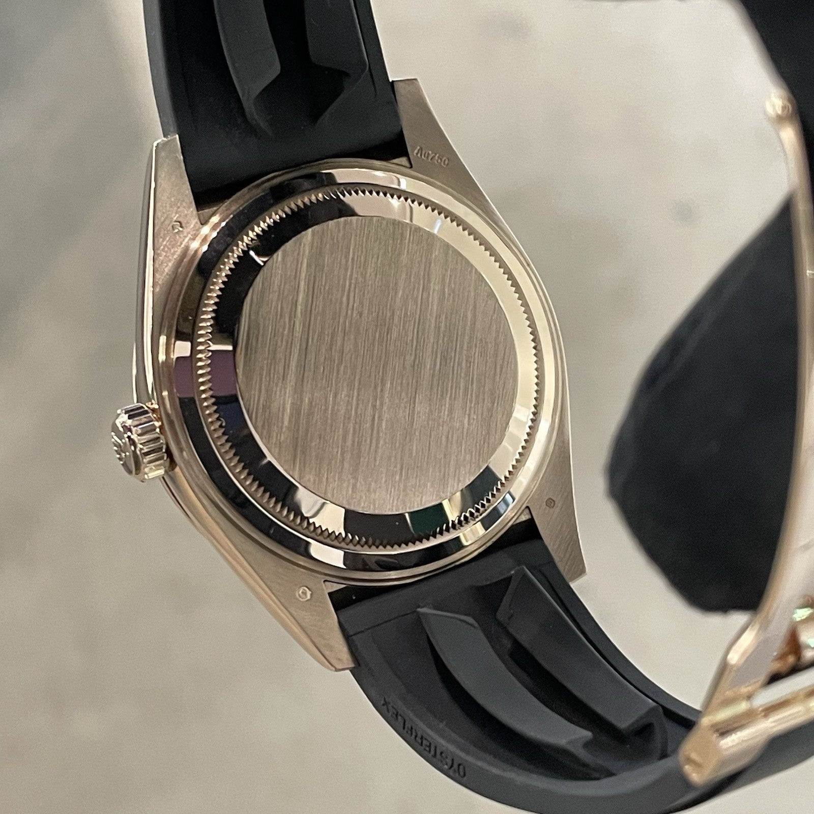 ROLEX SKY-DWELLER 42mm ROSE GOLD WHITE DIAL OYSTERFLEX ref: 326235