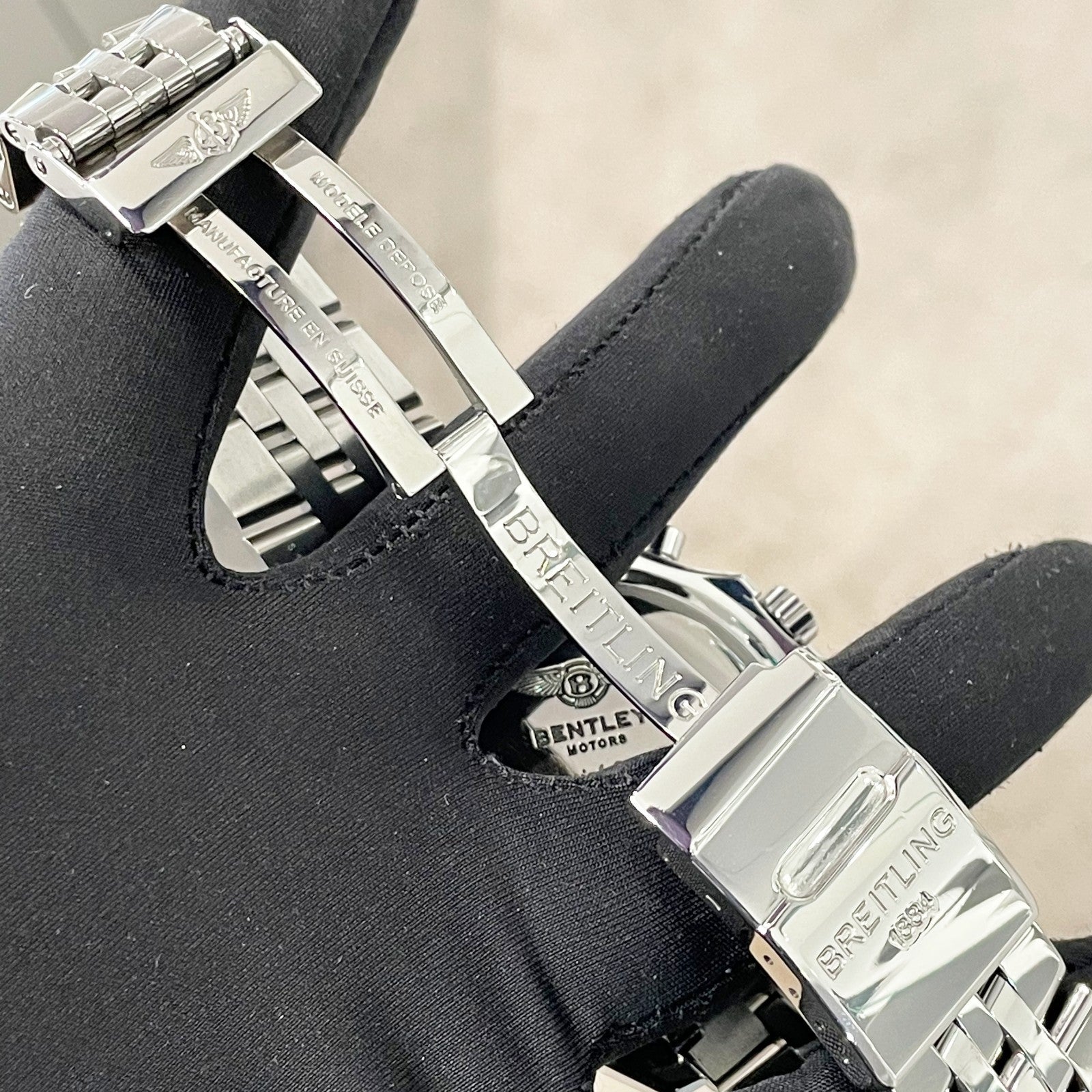 BREITLING BENTLEY MOTORS CHRONOGRAPH 48mm COPPER DIAL STAINLESS ref: A25362