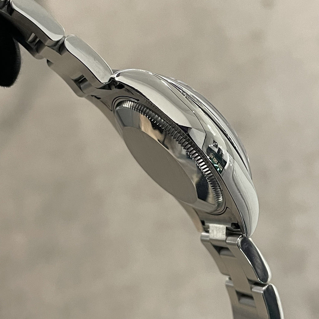 ROLEX OYSTER PERPETUAL 31mm WHITE ROMAN DIAL OYSTERSTEEL ref: 177200