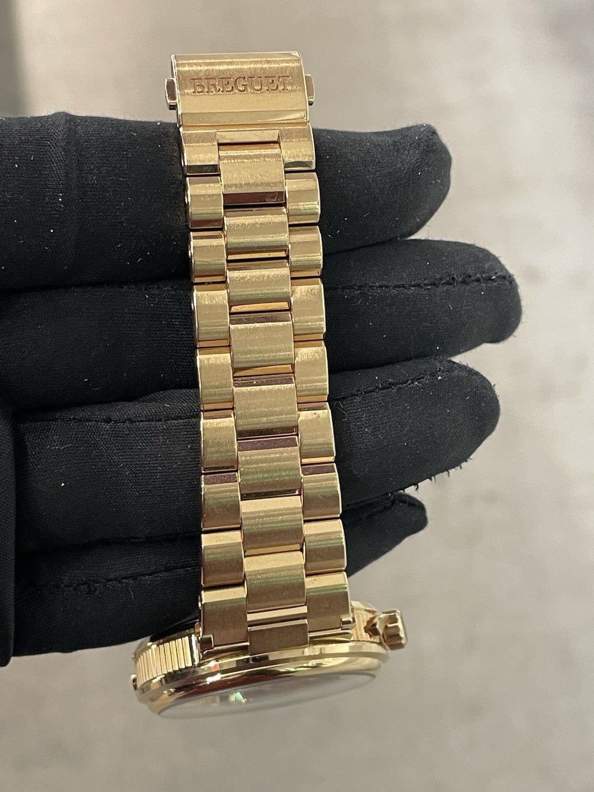 BREGUET MARINE ALARME MUSICALE 40mm ROSE GOLD SILVER DIAL ref: 5547BR/12/RZ0