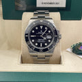 ROLEX SUBMARINER DATE 41mm BLACK DIAL BLACK BEZEL ref: 126610LN
