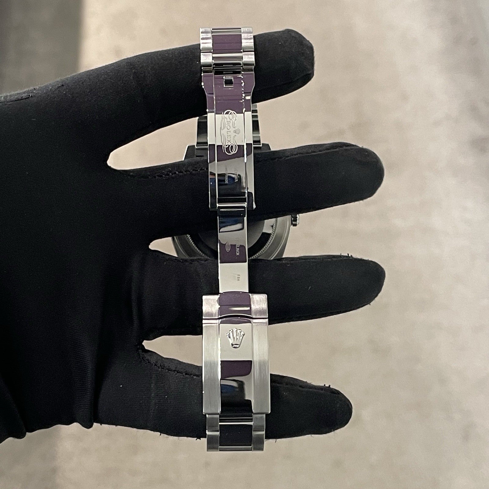 ROLEX DATEJUST 41mm STAINLESS SMOOTH BEZEL WHO CARES IM ALREADY LATE ref: 126300