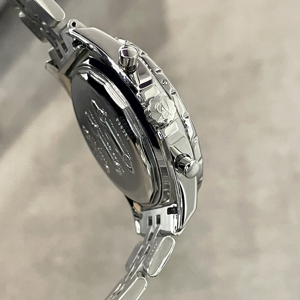 BREITLING BENTLEY MOTORS T 49mm BLACK BURGUNDY DIAL STAINLESS STEEL ref: A25363