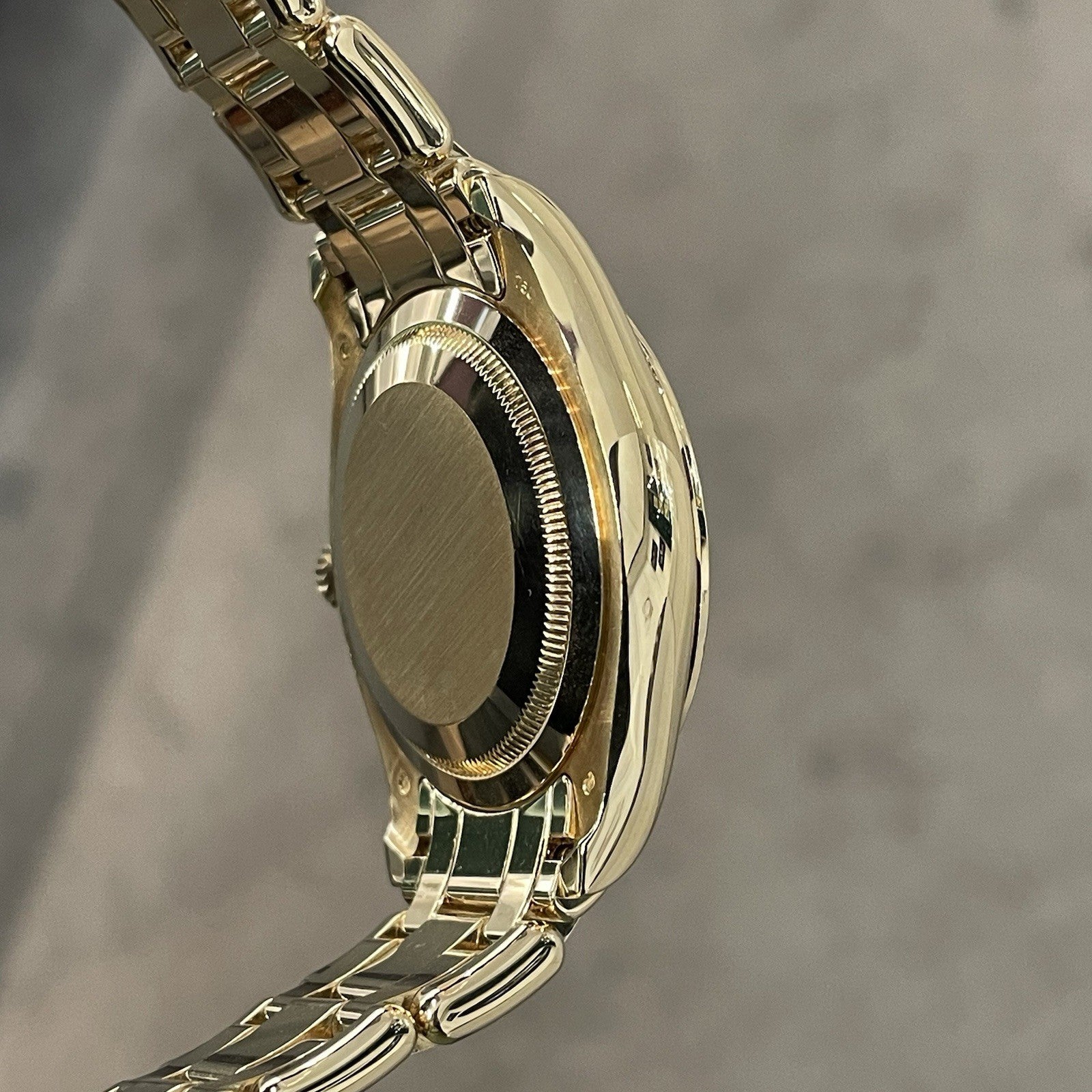 ROLEX DAY-DATE 39mm MASTERPIECE PEARLMASTER FULL FACTORY YELLOW GOLD ref: 18948