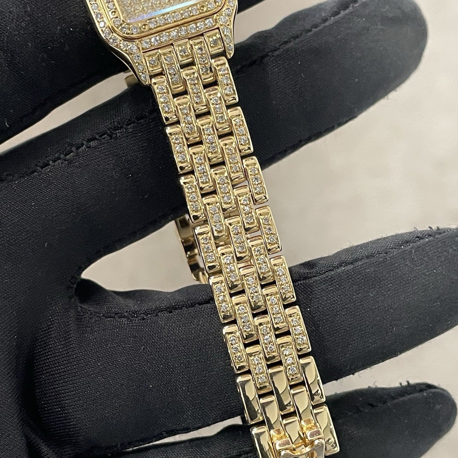 CARTIER PANTHERE YELLOW GOLD DIAMOND-SET ref: 8057917