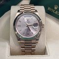ROLEX DAY-DATE 40mm SUNDUST DIAMOND DIAL ROSE GOLD PRESIDENTIAL ref: 228235