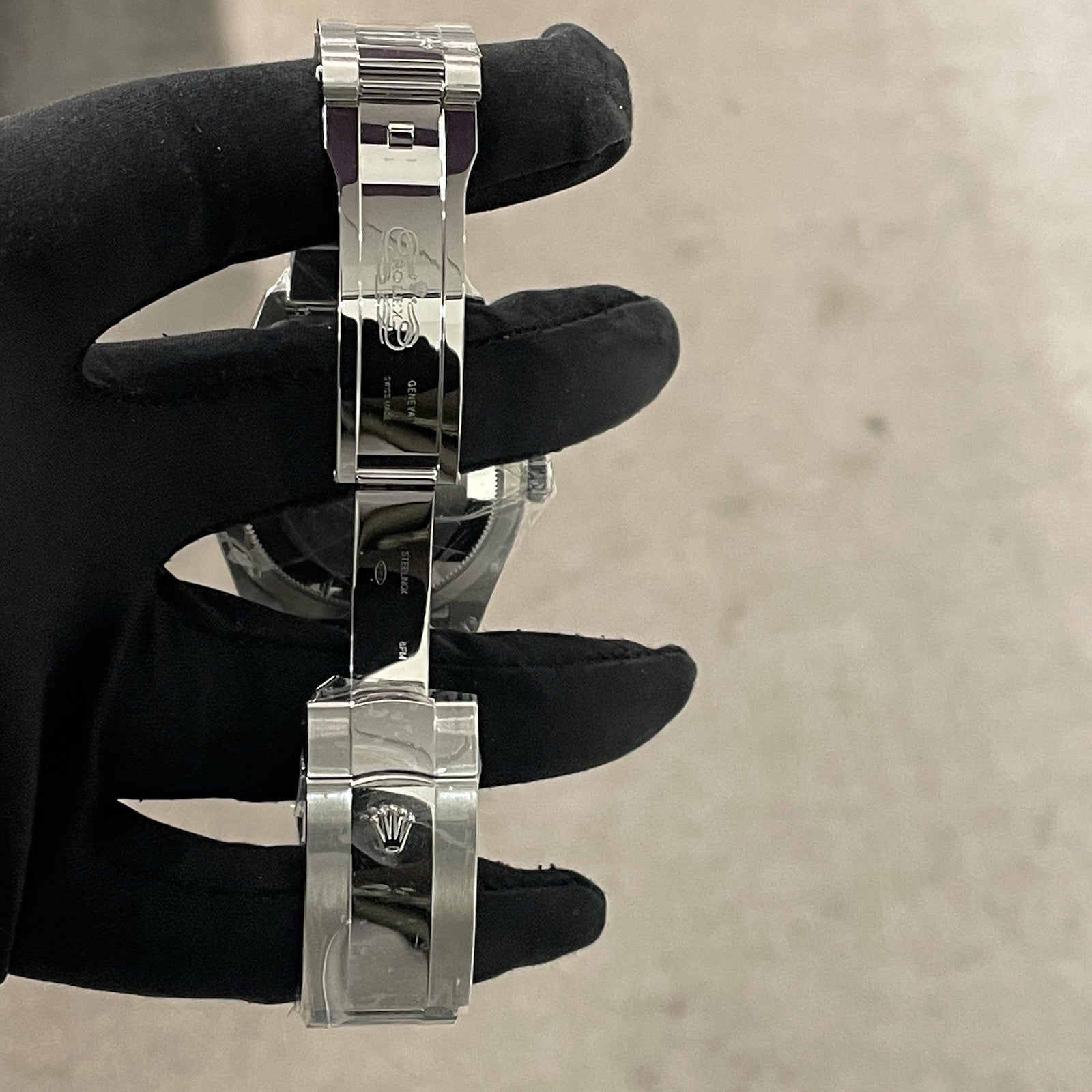 ROLEX SKY-DWELLER 42mm GREEN DIAL OYSTERSTEEL WHITE GOLD FLUTED ref: 336934