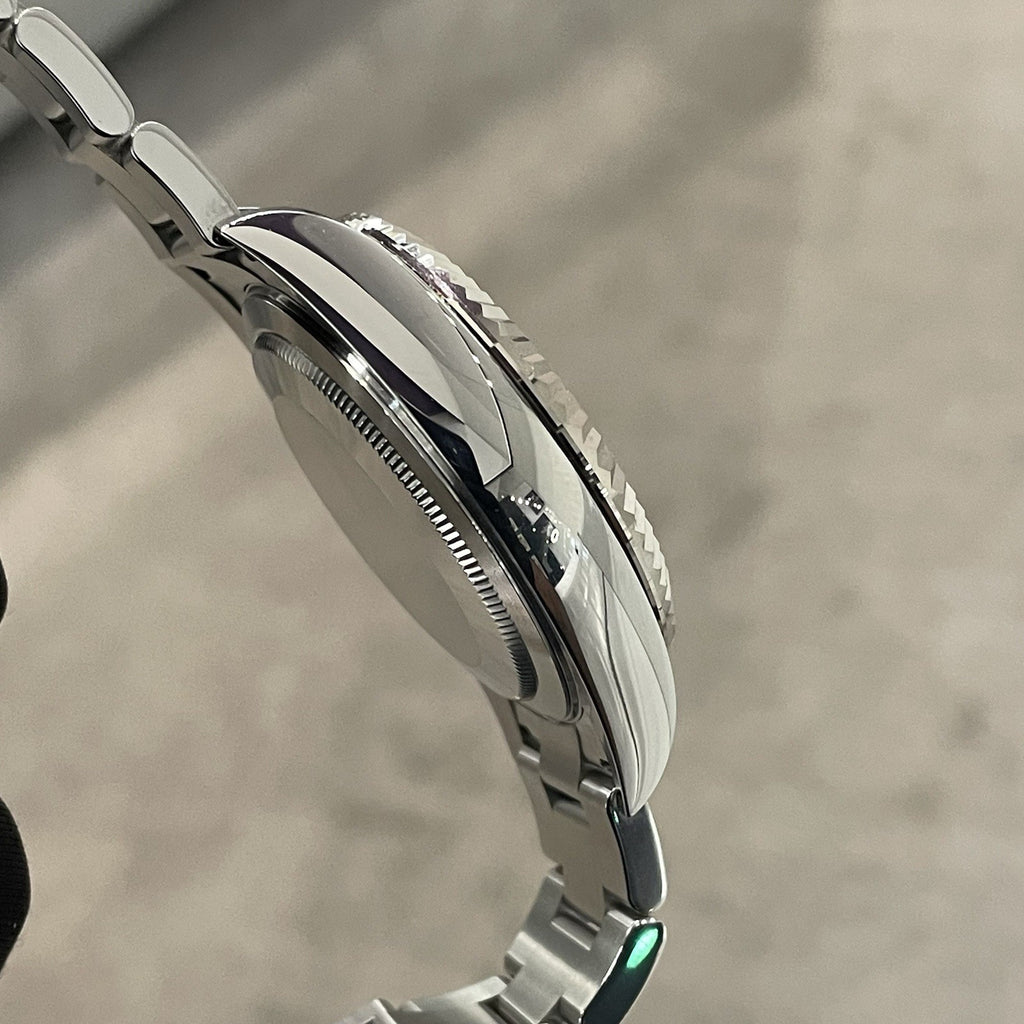 ROLEX SKY-DWELLER 42mm WHITE DIAL OYSTERSTEEL ref: 326934