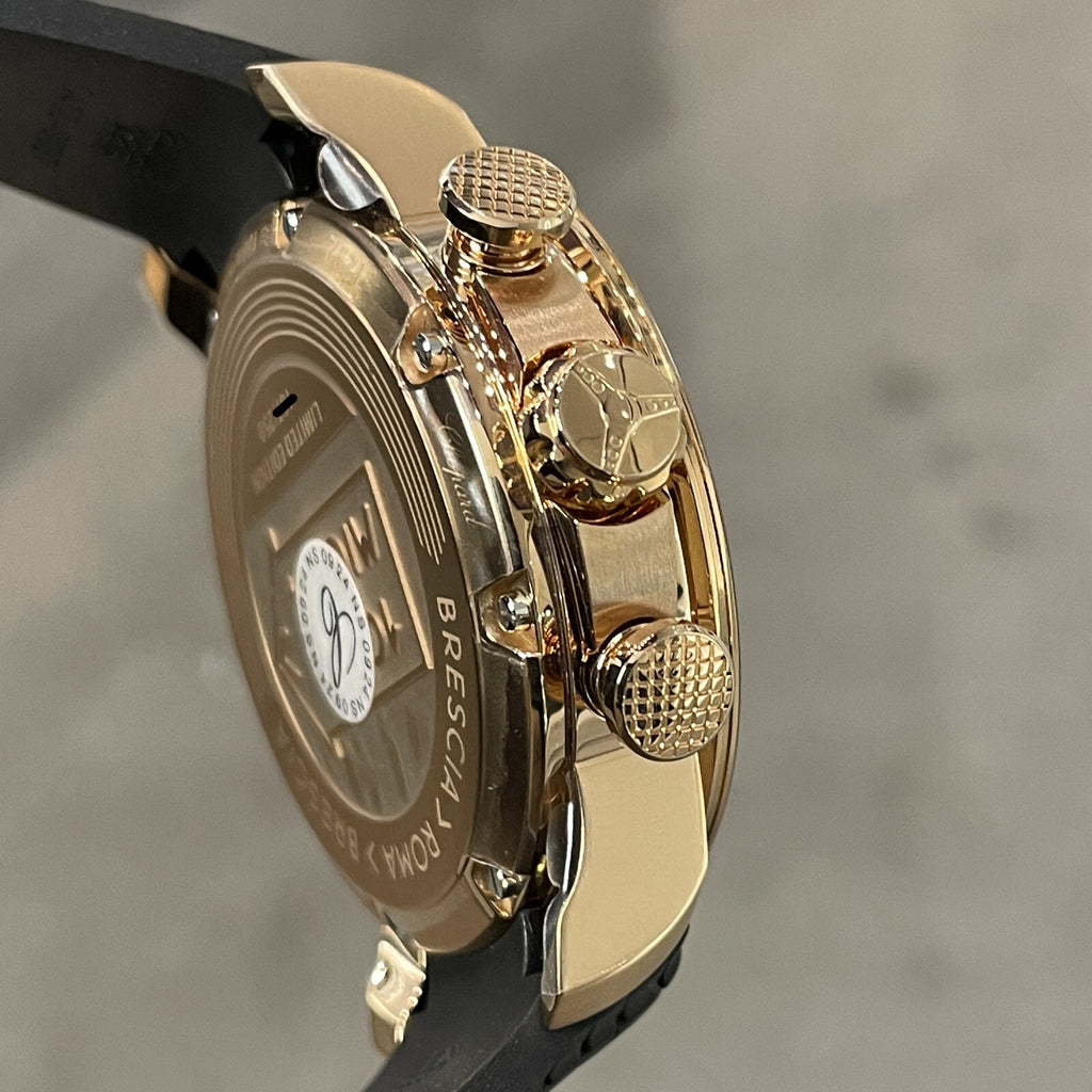 CHOPARD MILLE MIGLIA ROSE GOLD ANTHRACITE DIAL LIMITED EDITION ref: 161292-5001