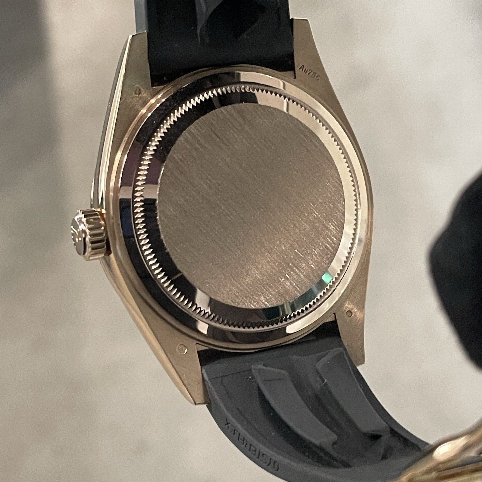 ROLEX SKY-DWELLER 42mm ROSE GOLD CHOCOLATE DIAL OYSTERFLEX ref: 326235