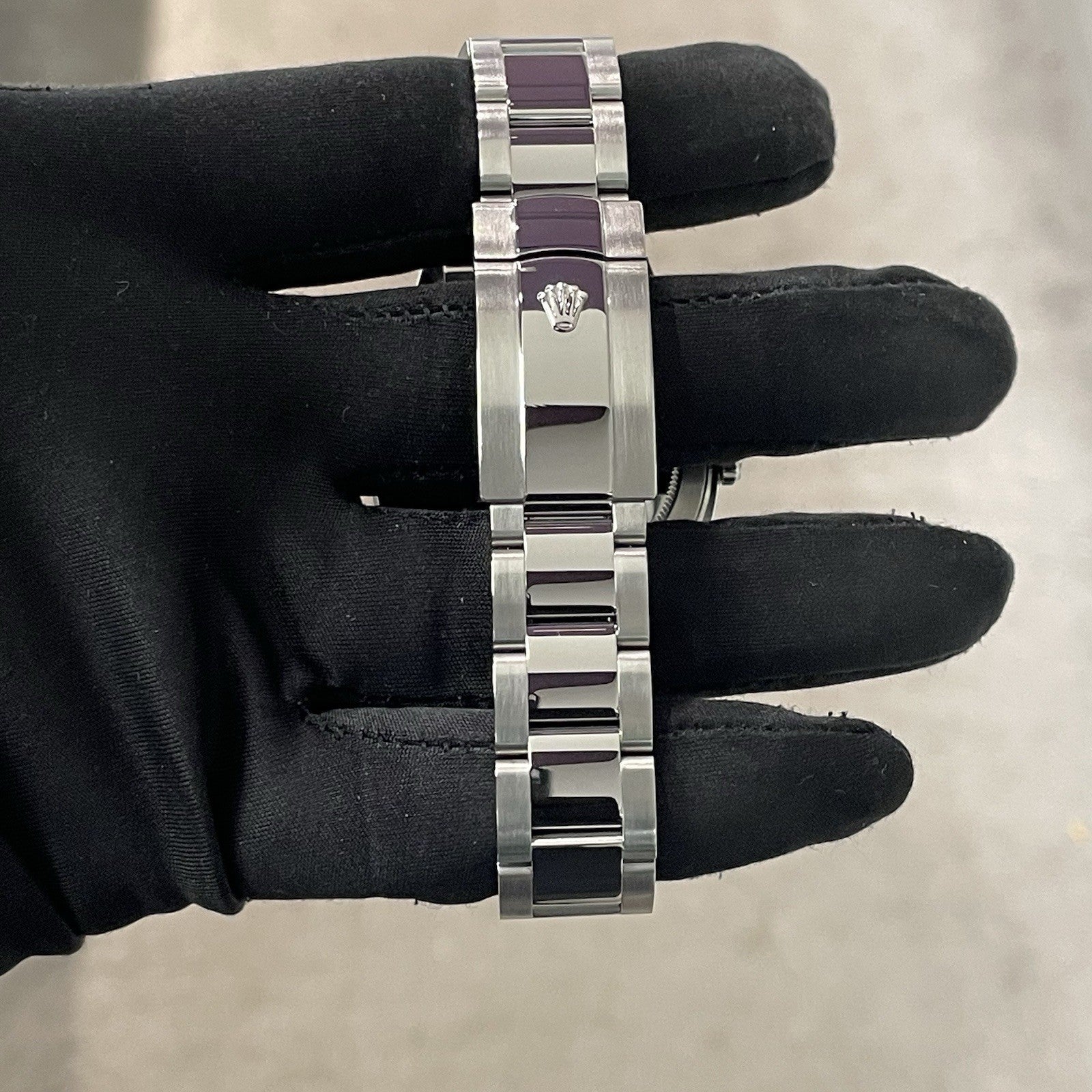 ROLEX DATEJUST 41mm STAINLESS SMOOTH BEZEL WHO CARES IM ALREADY LATE ref: 126300