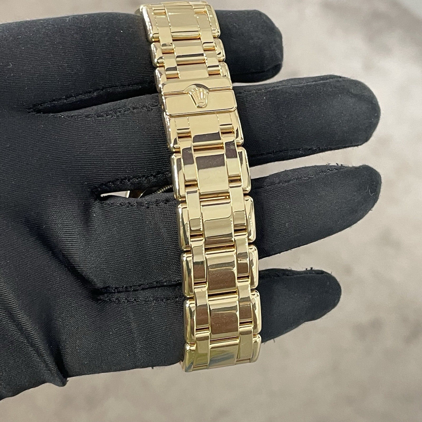 ROLEX DAY-DATE 39mm MASTERPIECE PEARLMASTER FULL FACTORY YELLOW GOLD ref: 18948