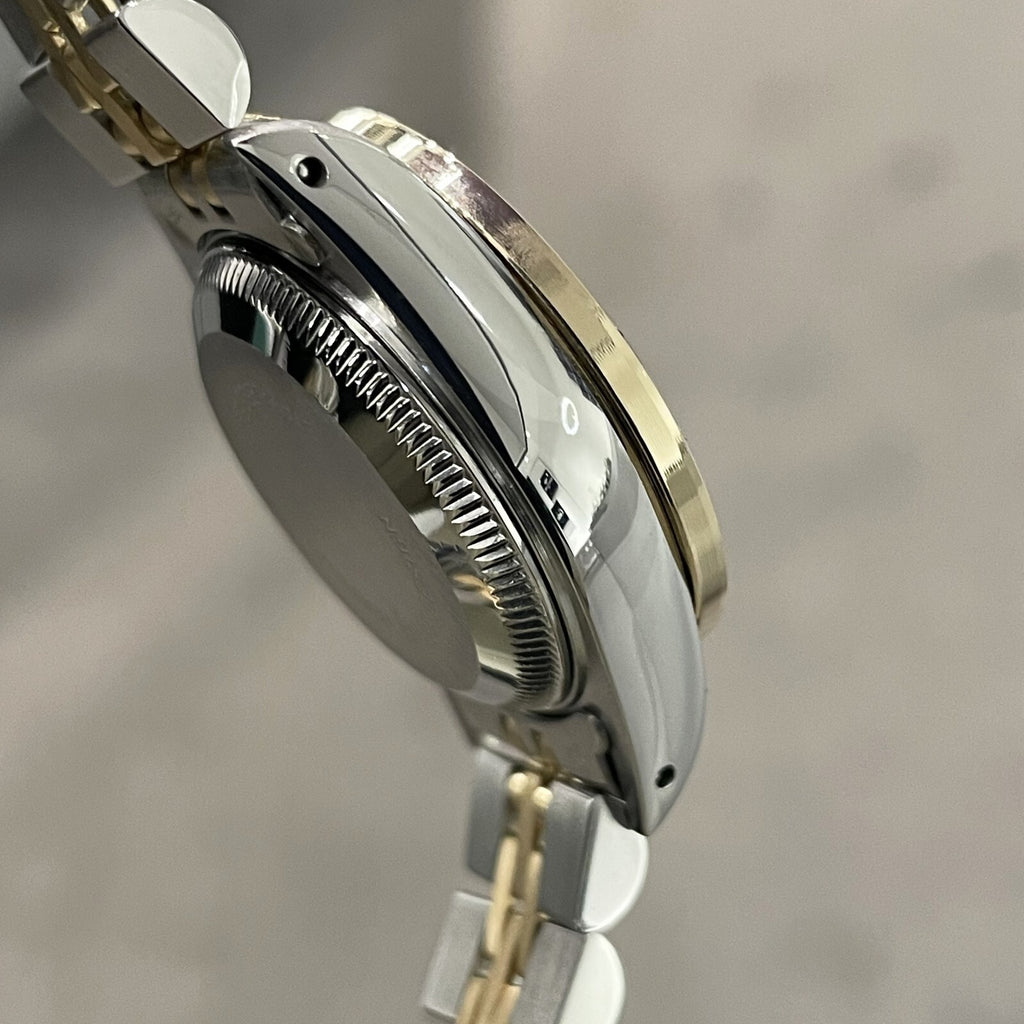 ROLEX LADY-DATEJUST 26mm MOTHER OF PEARL DIAL DIAMOND BEZEL JUBILEE ref: 69173