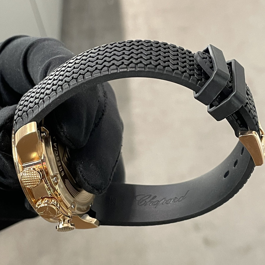 CHOPARD MILLE MIGLIA ROSE GOLD ANTHRACITE DIAL LIMITED EDITION ref: 161292-5001