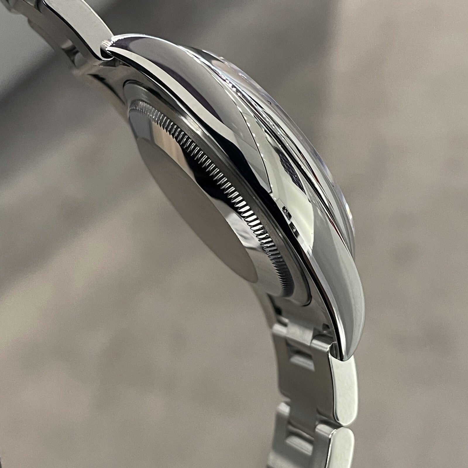 ROLEX OYSTER PERPETUAL 36mm TURQUOISE BLUE CELEBRATION DIAL ref: 116000