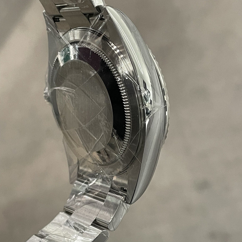 ROLEX SKY-DWELLER 42mm GREEN DIAL OYSTERSTEEL WHITE GOLD FLUTED ref: 336934