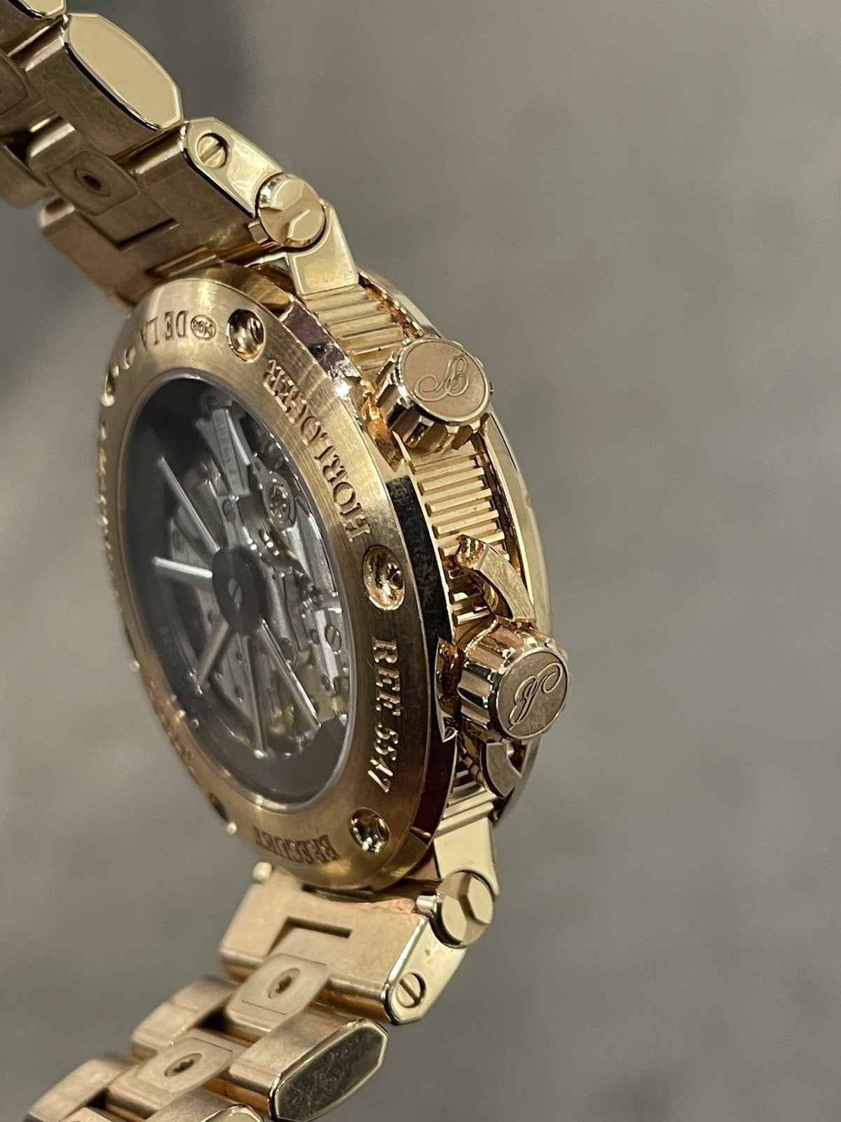 BREGUET MARINE ALARME MUSICALE 40mm ROSE GOLD SILVER DIAL ref: 5547BR/12/RZ0