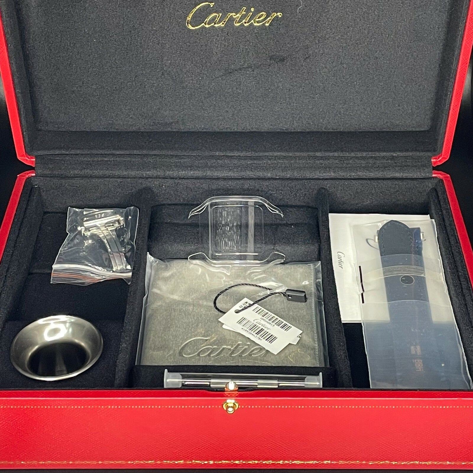 CARTIER SANTOS LARGE SKELETON ICED-OUT CASE ref: WHSA0015